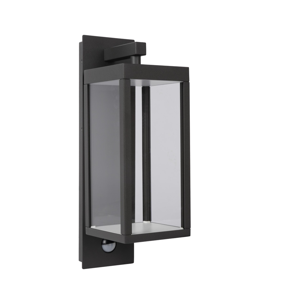 Lucide Desing wandlampClairette antraciet met bewegingssensor - 28861/10/30
